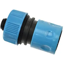 25 Stück Schlauchkupplung Schnellkupplung 3/4" mit Wasserstopp BLUE LINE G73033