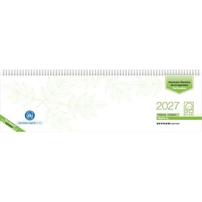 Tischquerkalender 1W/2S PERFO XL Blauer Engel* 2027