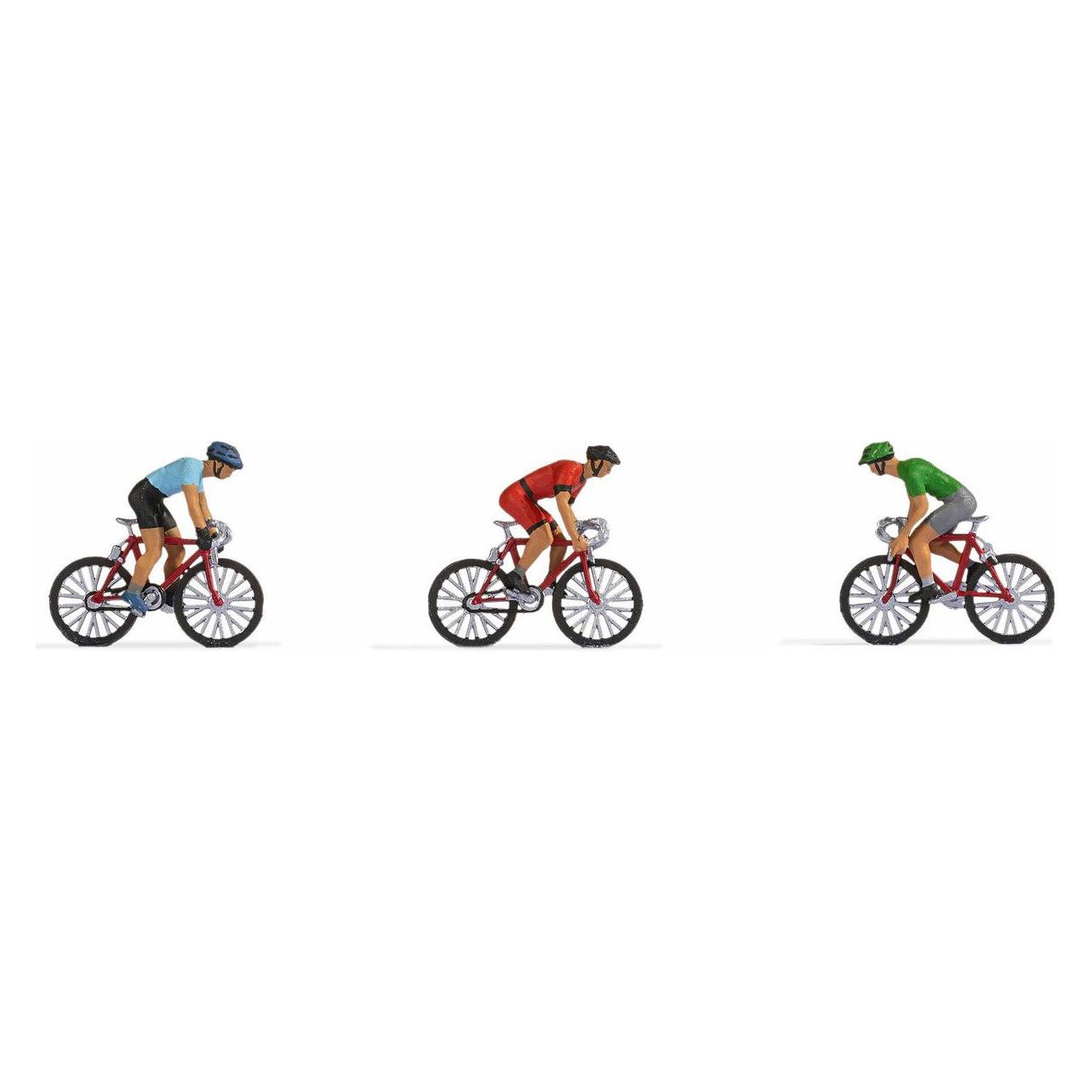 Noch Rennradfahrer handbemalt Stehend (0015897)