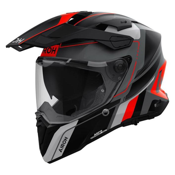 Airoh Commander Skip Orange Matt Motorradhelm (M) (65394031)