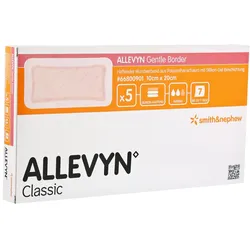 Allevyn Gentle Border 10x20 cm Schaumver 5 St