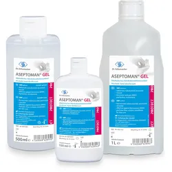 Dr. Schumacher | Aseptoman Gel | Alkoholisches Händedesinfektionsmittel | 500 ml Spenderflasche