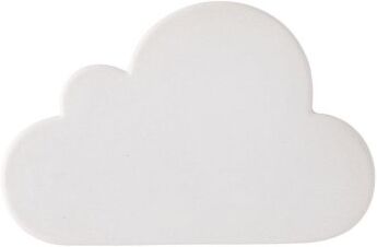 Antistress Nuvola Cloud in PU bianco 5x7.8cm Personalizzate o neutre