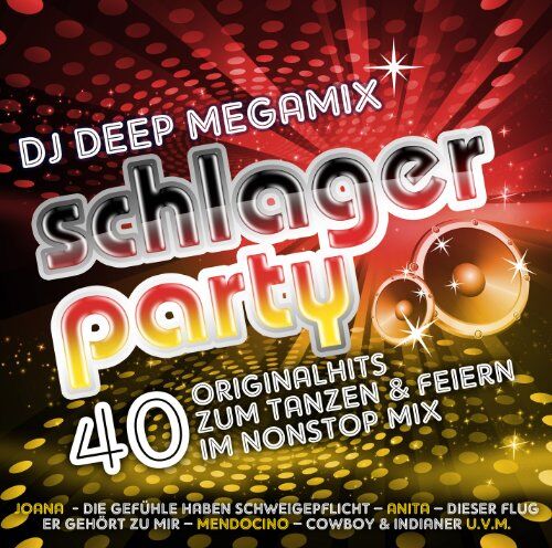 Various - DJ Deep MEGAMIX SCHLAGERPARTY - 40 Superhits im Nonstopmix - Preis vom 11.10.2026 23:13:37 h
