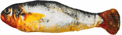 Inspire Picks Interactive Flopping Fish Cat Toy With Motion Sensor & Wagging Tail Action little Yellow Fish