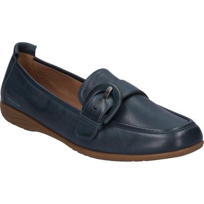 Ballerina JOSEF SEIBEL "Fenja 19, ocean", Damen, Gr. 36, blau (ocean), Obermaterial: 100% Rindsleder Leather cow., Schuhe Ballerina