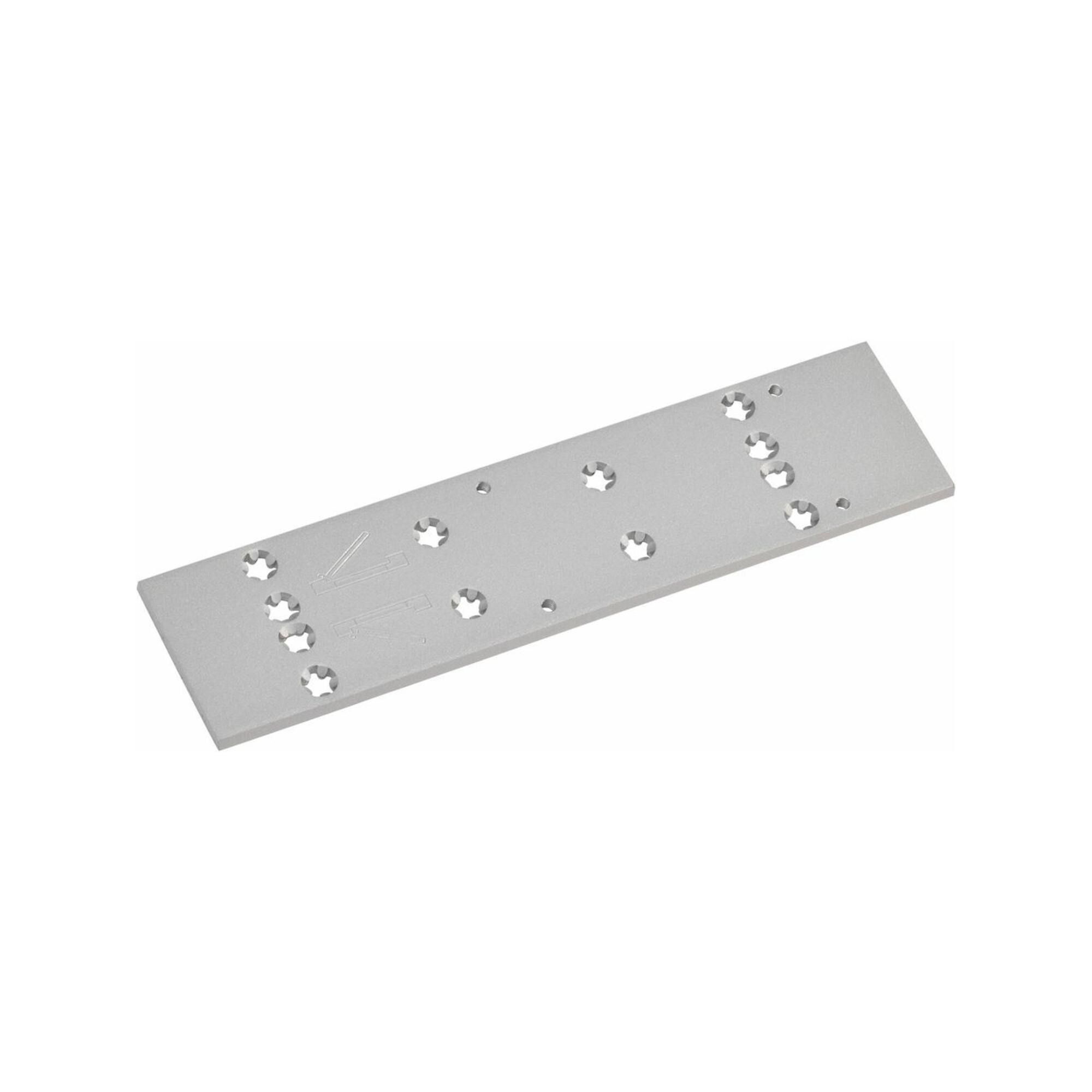 Dorma Montageplatte silber f.TS 83 EN 3-6 ; Dorma-Glas (38000101)
