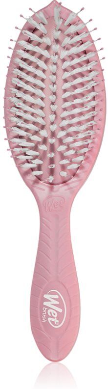 Wet Brush Go Green Treatment And Shine brosse pour des cheveux brillants et doux Watermelon Oil