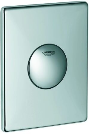 Grohe Betätigunsplatte Skate 37547000 Druckknopfbetätigung, chrom, passend zu 37153000