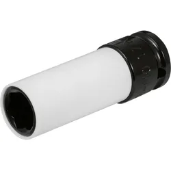 Kraftwerk, Steckschlüssel + Stecknuss, Tiefe Schlagnuss m.Plastikring für Mercedes (17 mm)