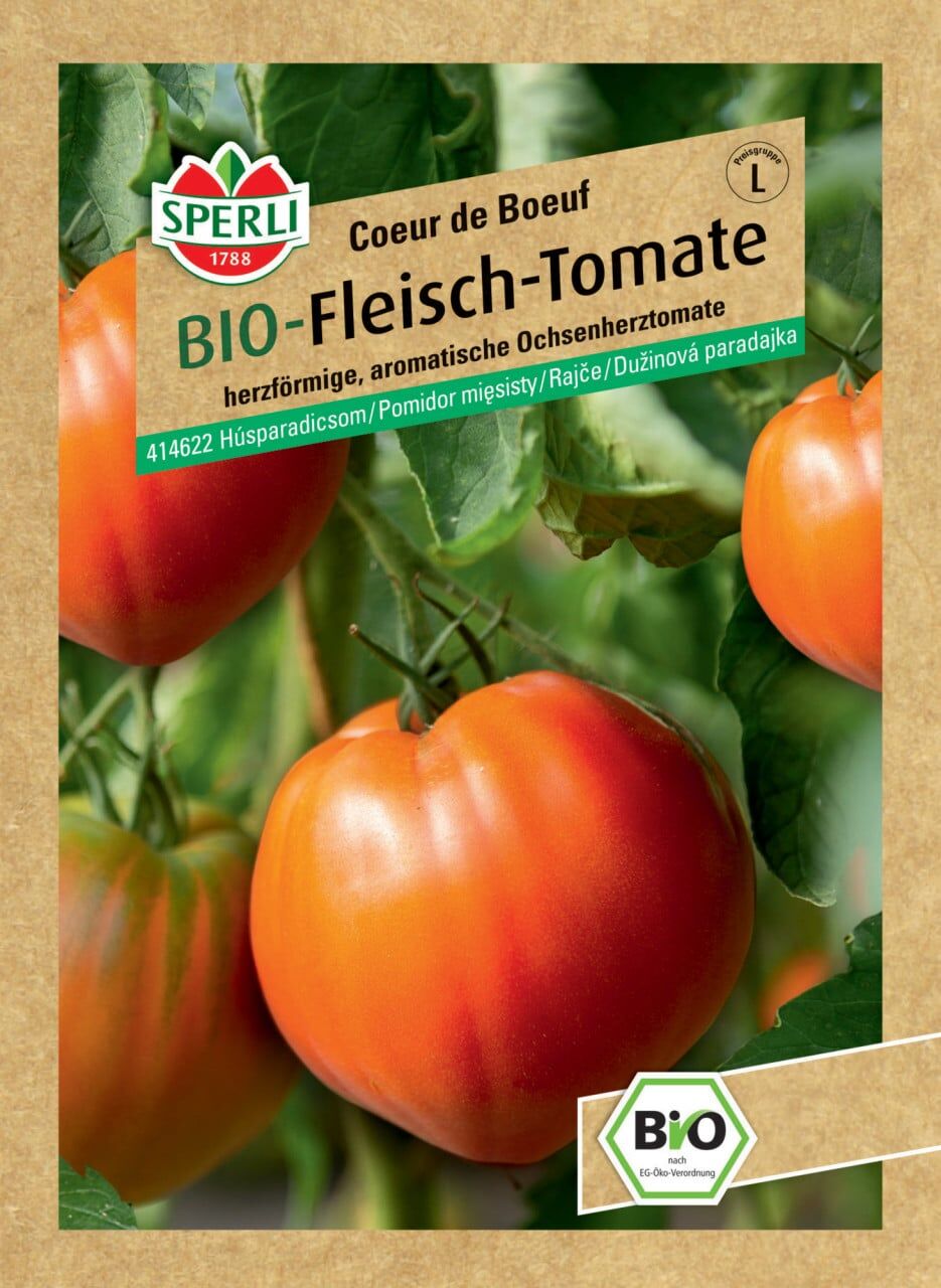 Sperli BIO Fleisch-Tomate Coeur de Boeuf