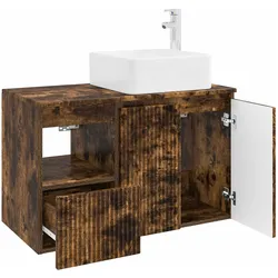vidaXL, Badmöbelset, Badezimmermöbel-Set