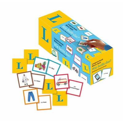 Langenscheidt Memo-Spiel 'Wie heißt das?' - Memo-Spiel in einer Box mit 200 Karten und Spielanleitung