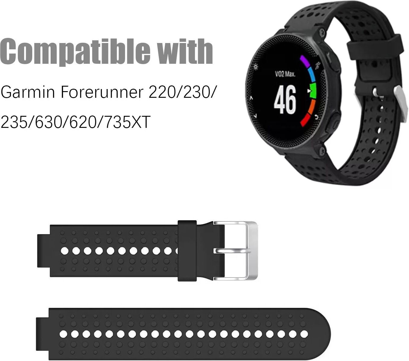 INF Armband Garmin Forerunner 220/230/235/630/620/735XT, Garmin Approach S20/S5/ S6