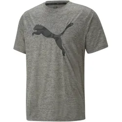 PUMA Train Favorite Heather Cat Trainingsshirt Herren medium gray heather/aop cat M