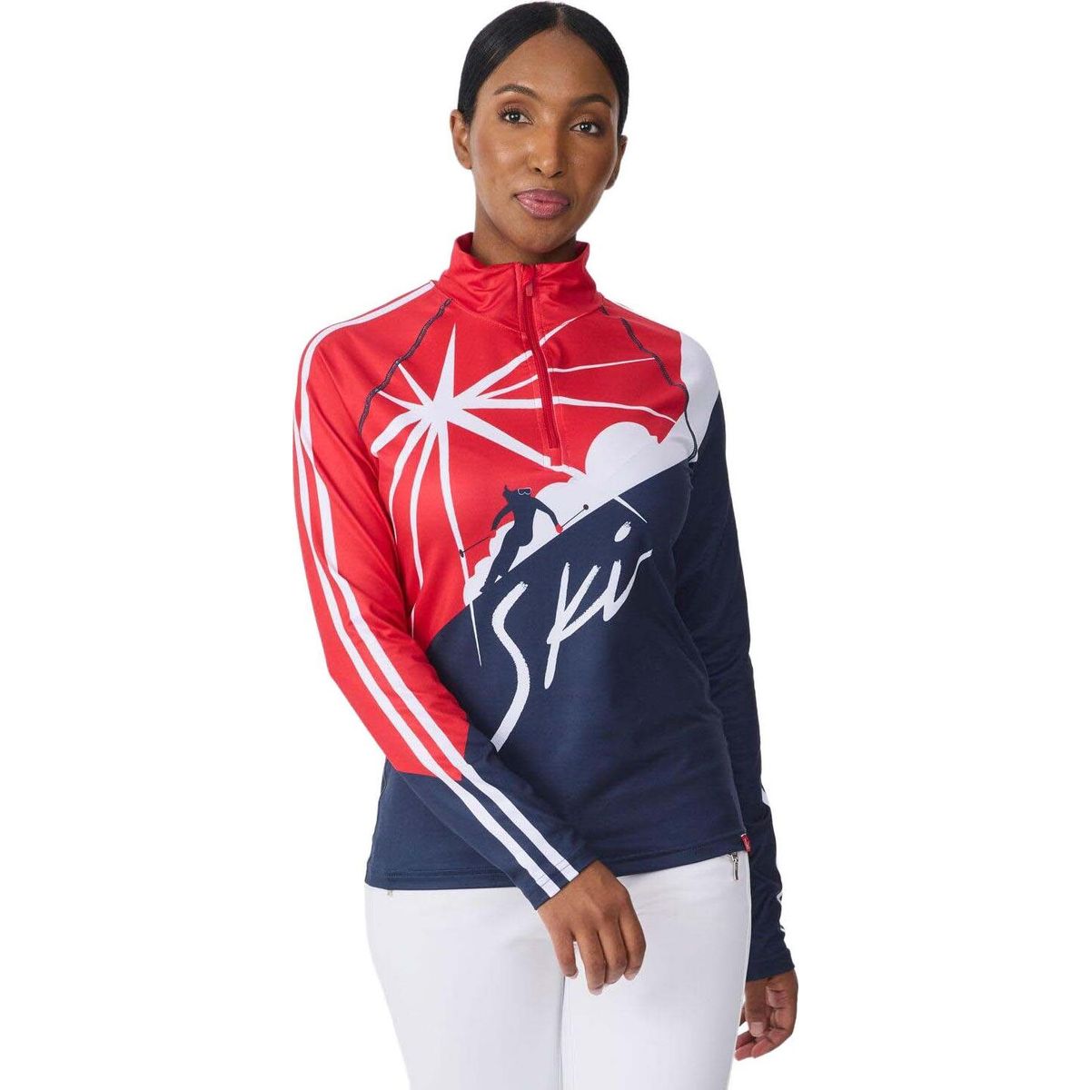 Krimson Klover Sunburst Top red/navy (917) M KK-F26507-917-M