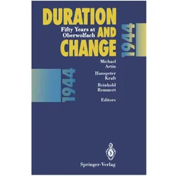 Duration and Change, Fachbücher von Reinhold Remmert, Michael Artin, Hanspeter Kraft