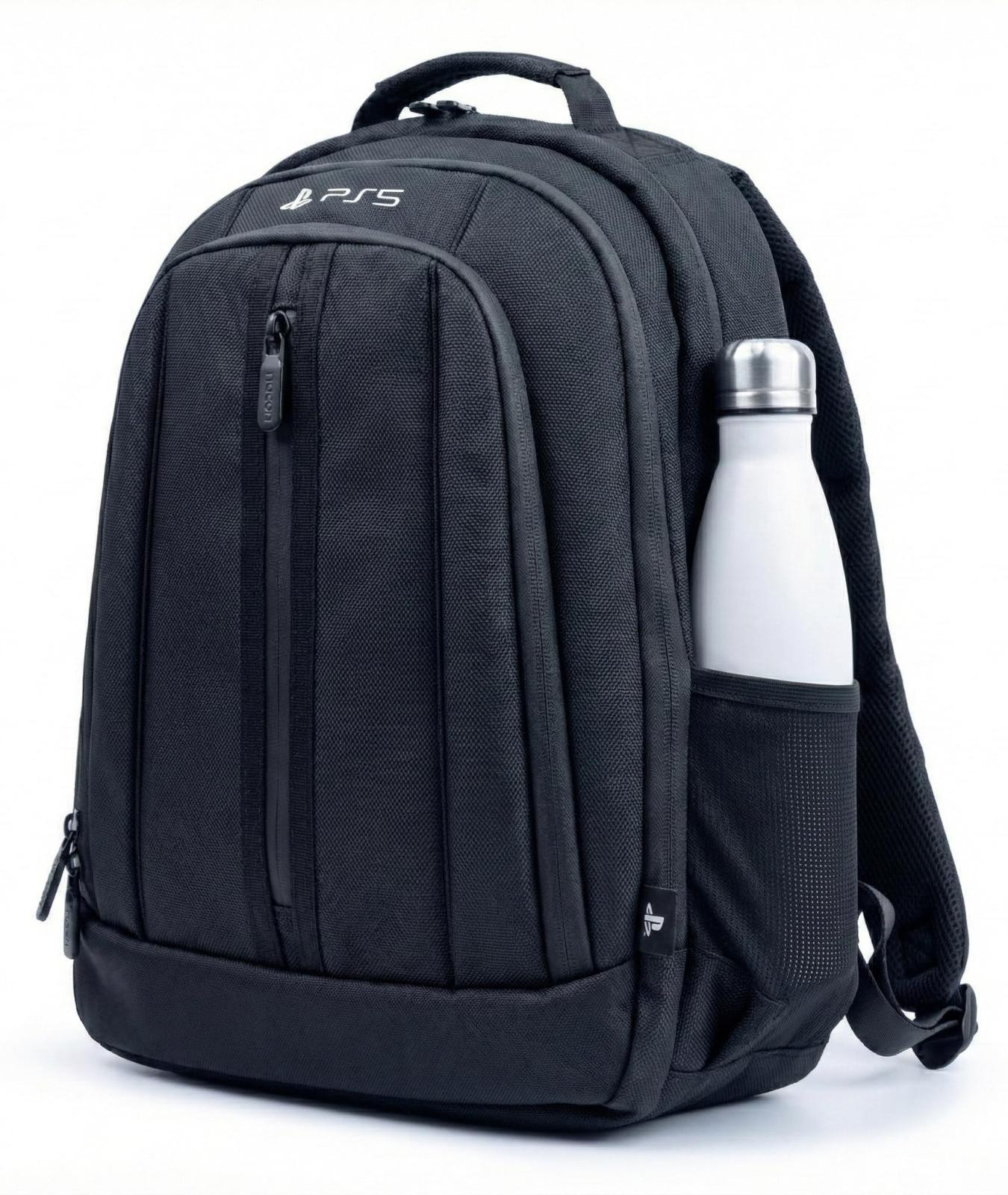 Nacon Rugzak PlayStation 5 uitvoering, compatibel met PlayStation Portal, zwart, 21,3 liter