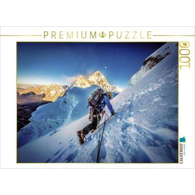 CALVENDO Puzzle Über den Wolken beginnt der Wille. | 1000 Teile Lege-Größe 64x48cm Foto-Puzzle für glückliche Stunden, von , Calvendo Puzzle