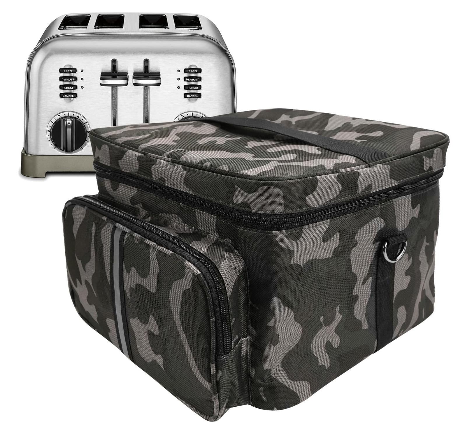 Dripio Opbergtas voor broodrooster met camouflageprint, nylon