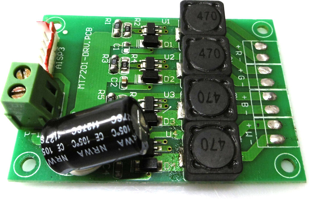 Ersatzteil Platine (Treiber) Led Pfe-100 Rgbw (Mt7201-Drv.Pcb)