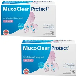 MUCOCLEAR PROTECT Doppelpack 2X60X5 ml Inhalationslösung