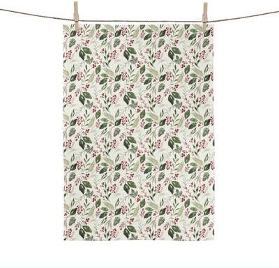 KAF Home Digitally Printed Set Of 2 Holiday Kitchen Towels
