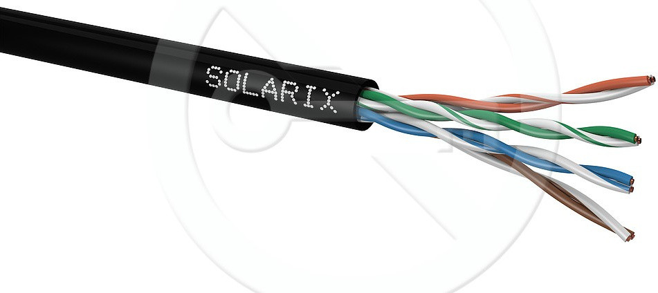 SOLARIX CAT5E UTP PE installatiekabel