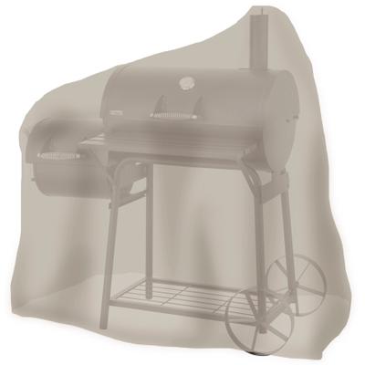 Grill-Schutzhülle TEPRO, braun, B:125,7cm H:119,4cm L:73,7cm, Polyester, Planen, für Holzkohlegrill »Smoker Biloxi«, BxLxH: 125,7x73,7x119,4