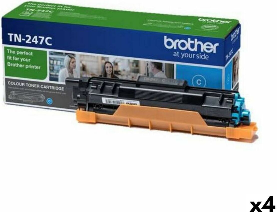 Toner Brother HLL Türkis (4 Stück)
