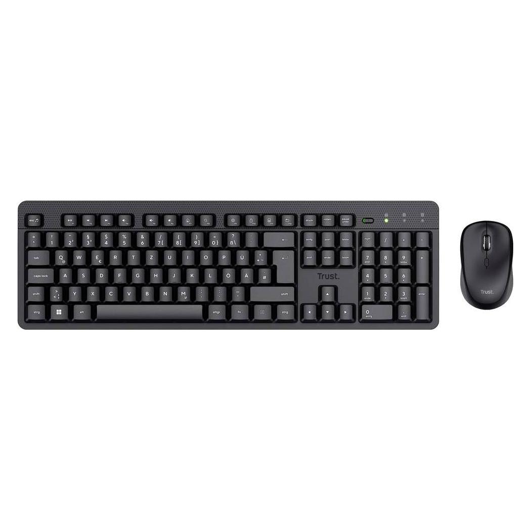Trust Tkm-360 Wireless Keyboardmouse (DE, Kabellos) (25357)