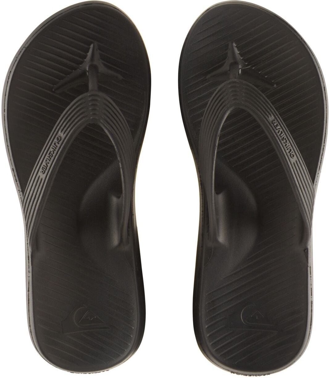 Sandale QUIKSILVER "Salvage", Herren, Gr. 10 (43), schwarz (schwarz 1), Obermaterial: EVA / Außensohle: EVA., Schuhe Sandale