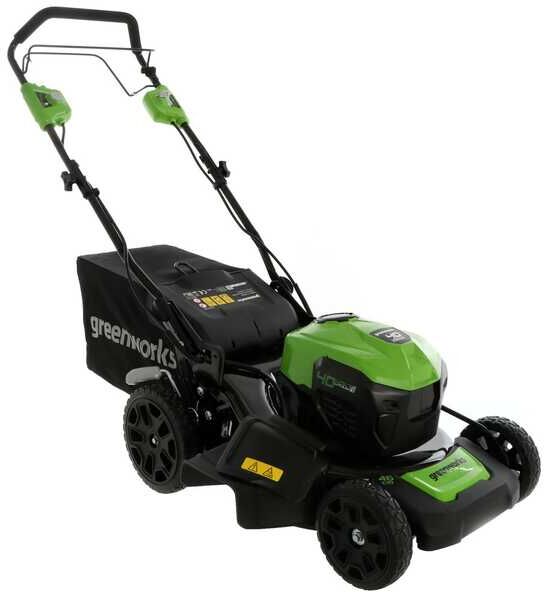 Greenworks GD40LM46SP - Tondeuse à gazon autotractée sans fil - SANS BATTERIE NI CHARGEUR