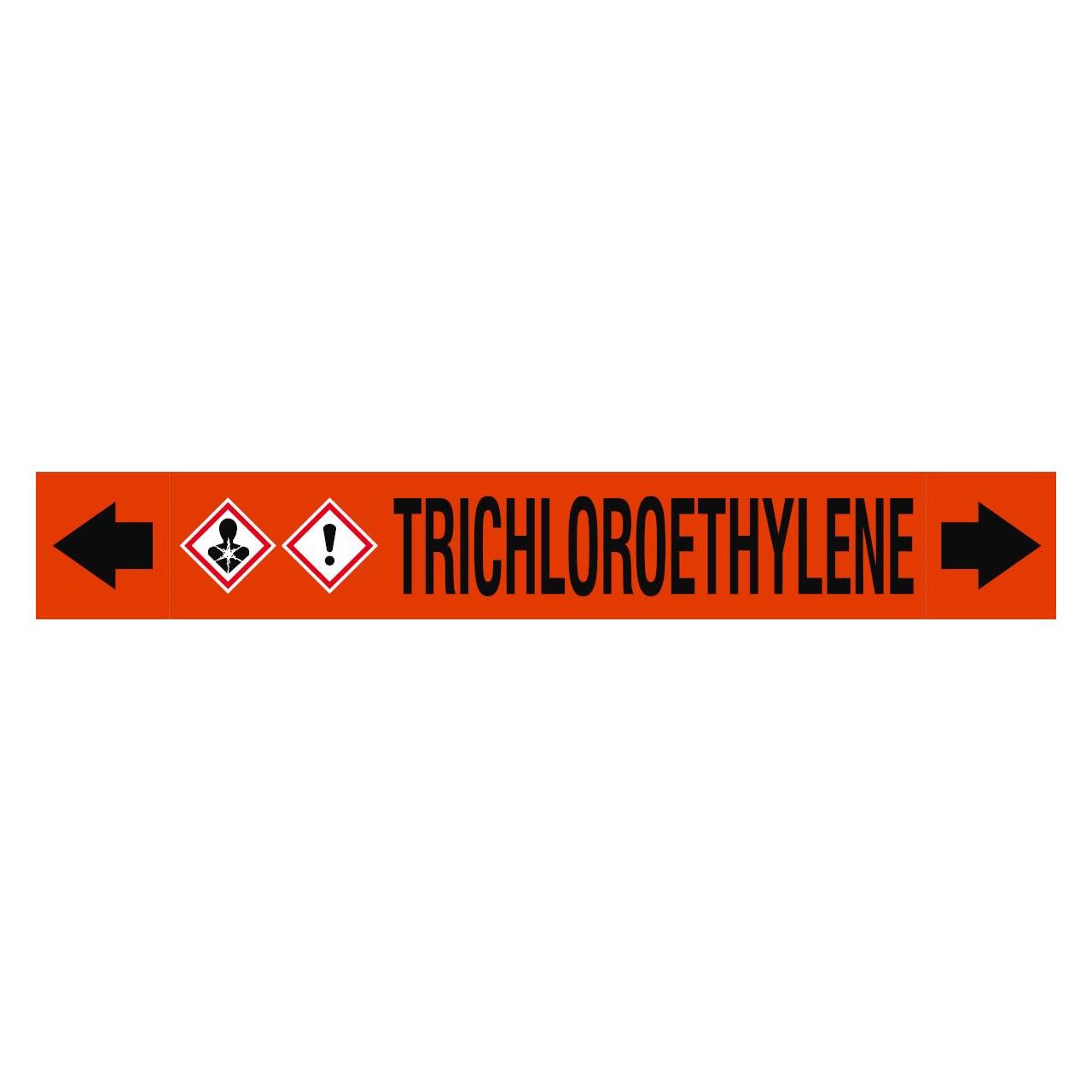 Brady ASME - Rohrmarkierer - Trichloroethylene (313316)