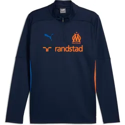 Puma, Herren, Sportshirt, 1/4-zip-trainingsoberteil om 2024/25 (XS), Blau
