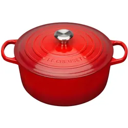 Le Creuset Signature, Pfanne + Kochtopf, Rot