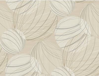 Candice Olson Floating Lanterns Taupe Wallpaper