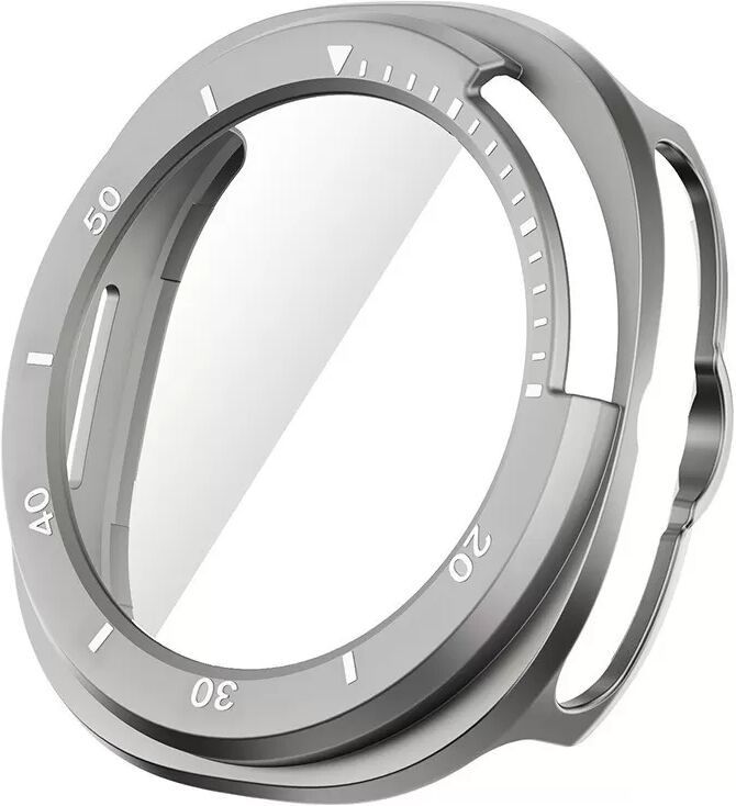 INF Boîtier de protection compatible avec Samsung Watch 8 - Boîtier intégré avec échelle