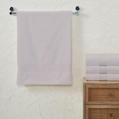 Fabstyles Soft Absorbent Bath Towel, 27 x 54 Inches, Set of 4