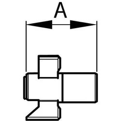 Kaba, Türschloss + Schliesszylinder, Kupplung standard Drehknopfzylinder Modular (Drehknopfzylinder)