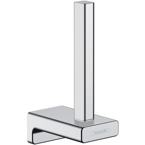 hansgrohe Toilettenpapier-Ersatzrollenhalter Addstoris, zum Bohren, für 1 Rolle, aus Metall, verchromt