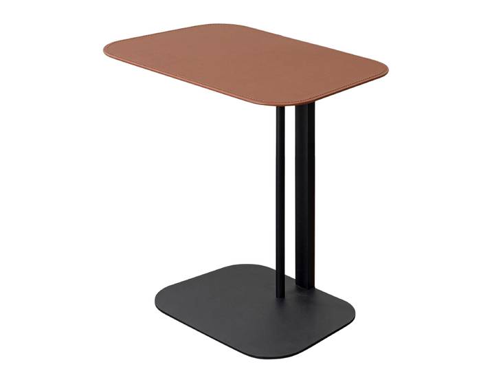 Table d’appoint Hedi 61 x 55 x 39cm Noir
