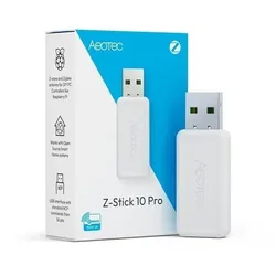 Aeotec Z-Stick 10 Pro Z-Wave Zigbee, USB-Dongle, Dual-Radio, Home Assistant kompatibel, Bridge