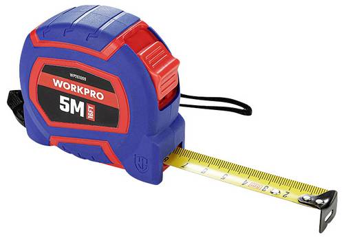 WorkPro WP261009 Maßband 5m Nylon