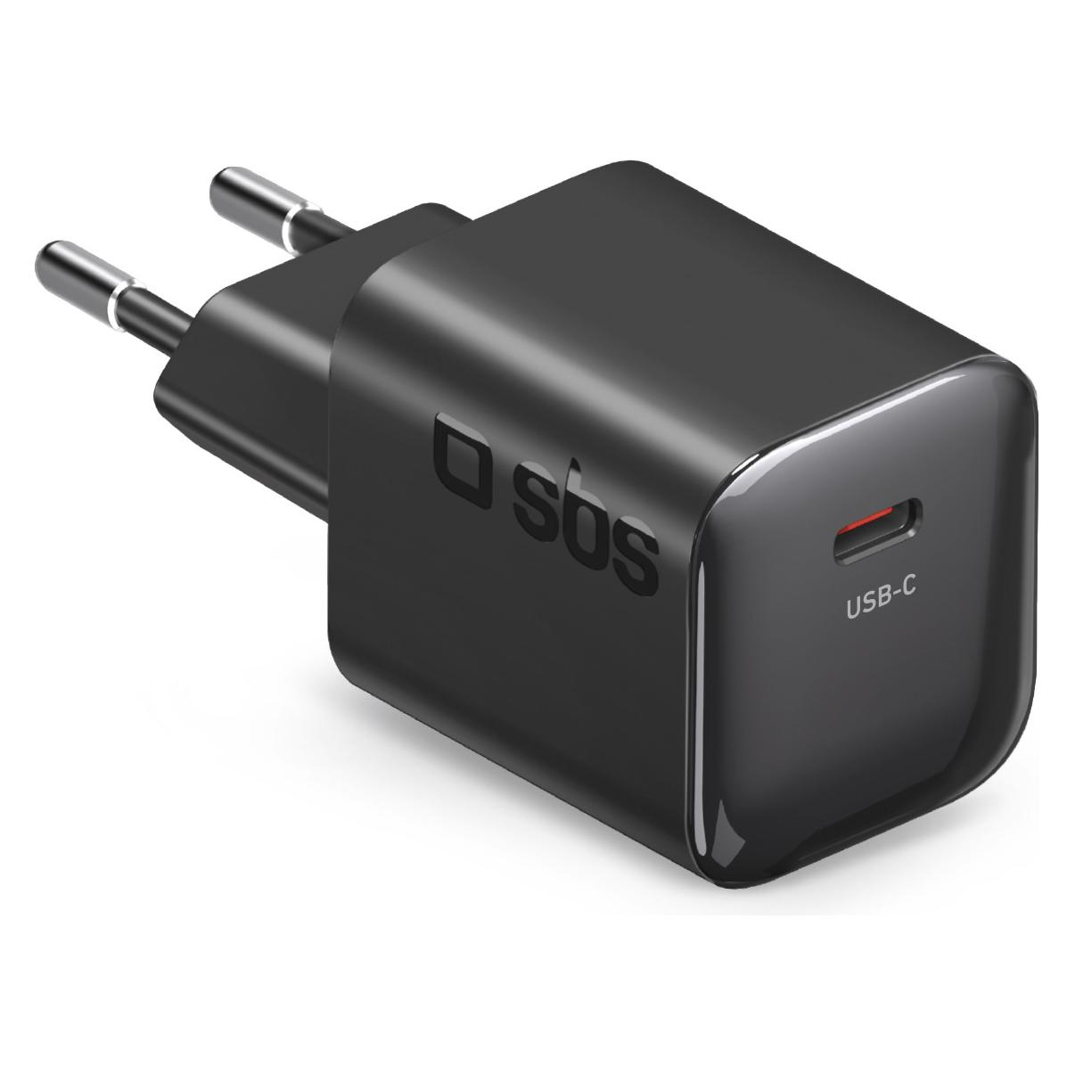 SBS ADAT RETE USB-C 30W PD GaN BLK (30 W, 1 Port) (TETRGAN1C30WK)