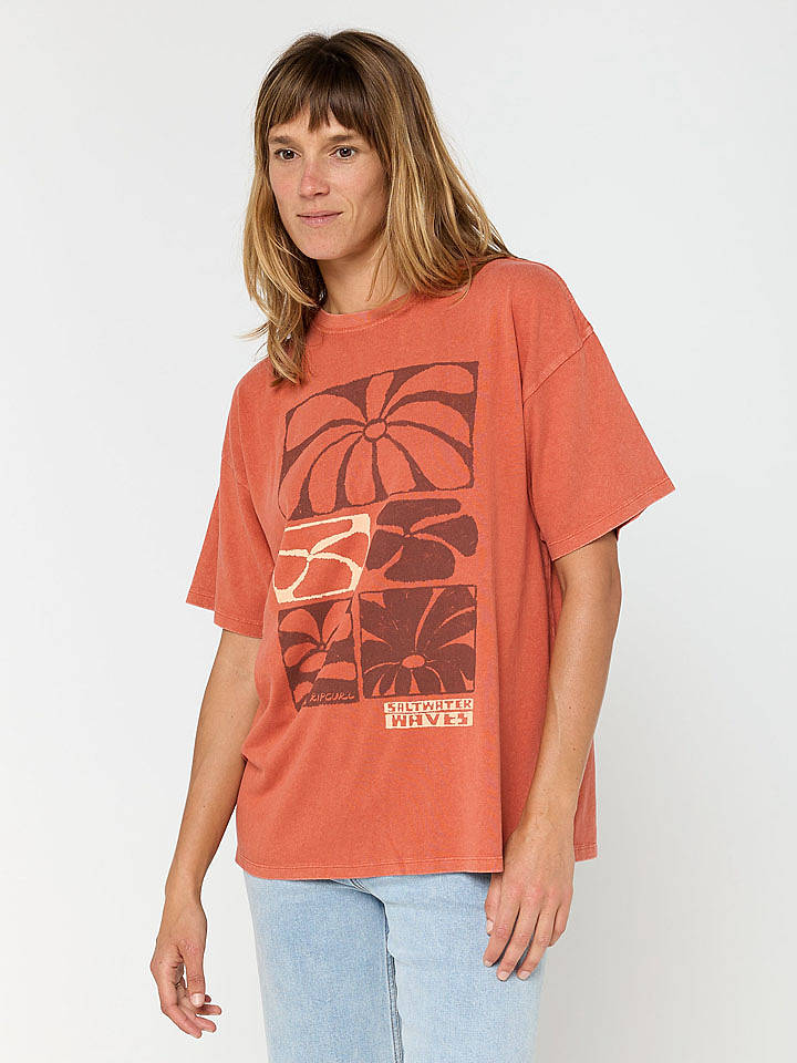 Rip Curl Shirt "Oceanic Heritage" in Orange - S