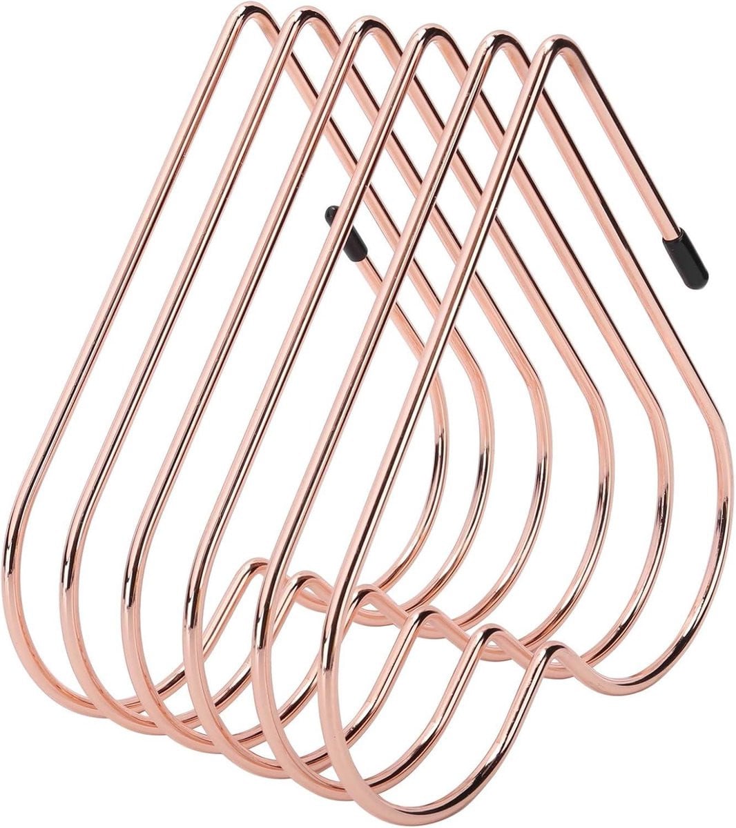Allecto Bureau Magazine Houder Document Sorter Boek Rek - Roze Goud