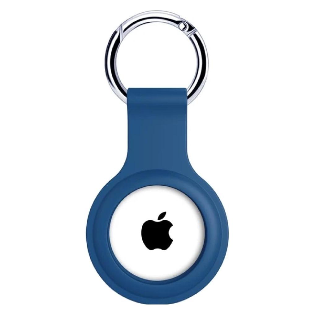Screenguard Apple Airtag Liquid Silikon Case mit Schlüsselanhänger (00033131)