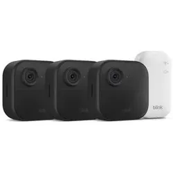 Blink Outdoor 4 - 3-Cam (1920 x 1080 Pixels), Netzwerkkamera, Schwarz