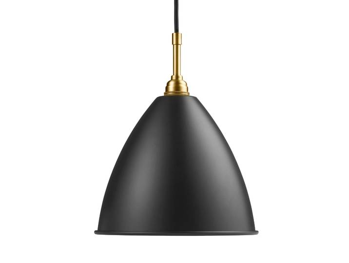GUBI Bestlite BL9L Leuchte Kohlschwarz-Messing